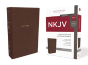Nkjv Single-Column Reference Bible Red Letter Edition (Brown) - Preview