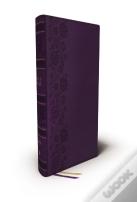 Nkjv, Single-Column Wide-Margin Reference Bible, Leathersoft, Purple, Red Letter, Comfort Print