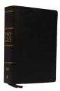 Nkjv Study Bible, Premium Bonded Leather, Black, Thumb Indexed, Comfort Print - Preview