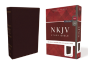 Nkjv Study Bible, Premium Bonded Leather, Burgundy, Red Letter Edition, Comfort Print - Preview
