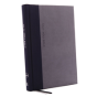 Nkjv, Thinline Bible, Large Print, Cloth Over Board, Gray/Blue, Red Letter Edition - Preview