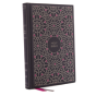 Nkjv, Thinline Bible, Large Print, Cloth Over Board, Gray/Pink, Red Letter Edition - Preview