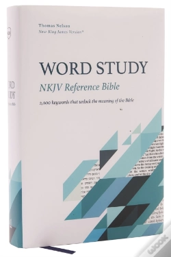 Capa do artigo Nkjv, Word Study Reference Bible, Hardcover, Red Letter, Comfort Print