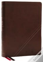 Nkjv, Word Study Reference Bible, Leathersoft, Brown, Red Letter, Thumb Indexed, Comfort Print