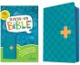 Nlt Hands-On Bible, Third Edition (Leatherlike, Blue Check Cross) - Preview