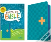 Capa do artigo Nlt Hands-On Bible, Third Edition (Leatherlike, Blue Check Cross)