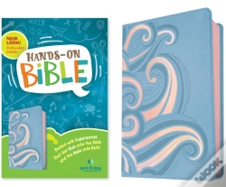 Capa do artigo Nlt Hands-On Bible, Third Edition (Leatherlike, Periwinkle Pink Waves)
