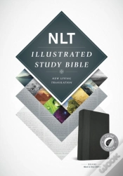 Capa do artigo Nlt Illustrated Study Bible Tutone Black/Onyx, Indexed