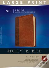 Nlt Slimline Center Column Reference Bible, Large Print
