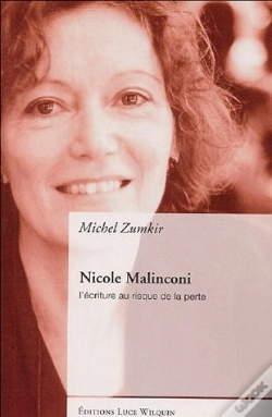 Capa do artigo N.Malinconi :Ecriture Au Risque Perte