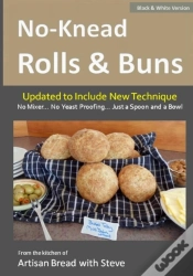 Capa do artigo No-Knead Rolls & Buns (B&W Version)