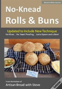 Capa do artigo No-Knead Rolls & Buns (B&W Version)