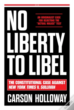 Capa do artigo No Liberty To Libel