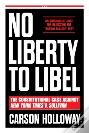 Capa do artigo No Liberty To Libel