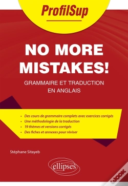 Capa do artigo No More Mistakes! Grammaire Et Traduction En Anglais