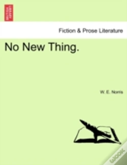 Capa do artigo No New Thing.