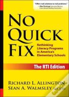 No Quick Fix