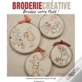 Noel En Broderie Traditionnelle & Point De Tige
