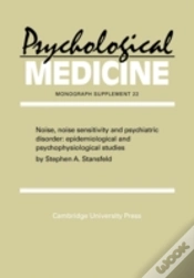 Capa do artigo Noise, Noise Sensitivity And Psychiatric Disorder