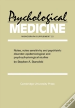 Capa do artigo Noise, Noise Sensitivity And Psychiatric Disorder