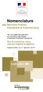 Nomenclature Des Services Publics Industriels Et Commerciaux ; Plan Comptable M4 - Preview