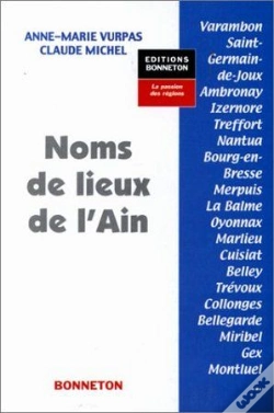 Capa do artigo Noms De Lieux De L'Ain