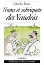 Noms Et Sobriquets Des Vaudois - Preview