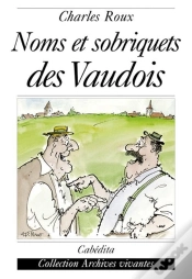 Capa do artigo Noms Et Sobriquets Des Vaudois