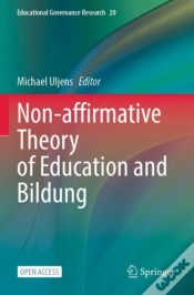 Capa do artigo Non-Affirmative Theory Of Education And Bildung