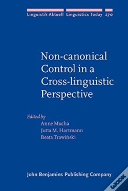 Capa do artigo Non-Canonical Control In A Cross-Linguistic Perspective
