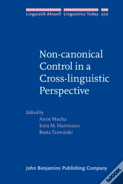 Capa do artigo Non-Canonical Control In A Cross-Linguistic Perspective