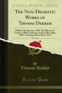 Non-Dramatic Works Of Thomas Dekker - Preview