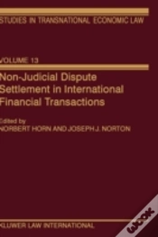 Capa do artigo Non-Judicial Dispute Settlement In International Financial Transactions