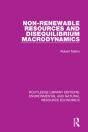 Non-Renewable Resources And Disequilibrium Macrodynamics - Preview
