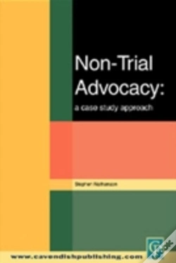 Capa do artigo Non-Trial Advocacy