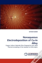 Nonaqueous Electrodeposition Of Cu-In Alloy