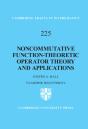 Noncommutative Function-Theoretic Operator Theory And Applications - Preview