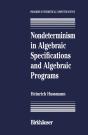 Nondeterminism In Algebraic Specifications And Algebraic Programs - Preview