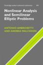 Nonlinear Analysis And Semilinear Elliptic Problems - Preview