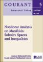Nonlinear Analysis On Manifolds - Preview