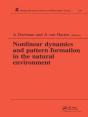 Nonlinear Dynamics And Pattern Formation In The Natural Environment - Preview