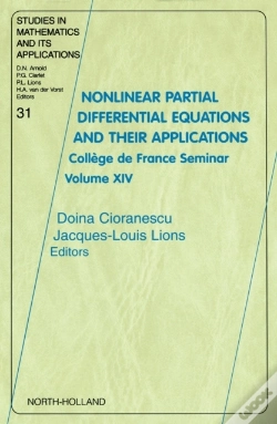 Capa do artigo Nonlinear Partial Differential Equations And Their Applications