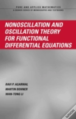 Capa do artigo Nonoscillation And Oscillation Theory For Functional Differential Equations