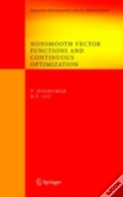 Capa do artigo Nonsmooth Vector Functions And Continuous Optimization