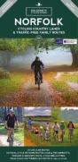 Norfolk Cycling Country Lanes Map - Preview