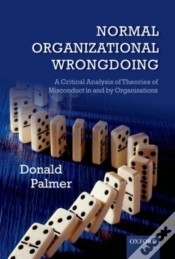 Capa do artigo Normal Organizational Wrongdoing