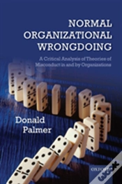 Capa do artigo Normal Organizational Wrongdoing
