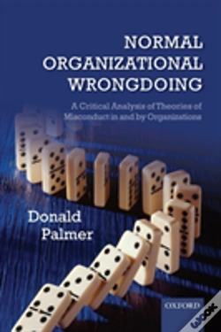 Capa do artigo Normal Organizational Wrongdoing
