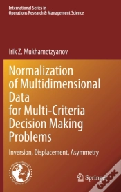 Capa do artigo Normalization Of Multidimensional Data For Multi-Criteria Decision Making Problems