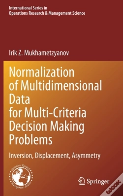 Capa do artigo Normalization Of Multidimensional Data For Multi-Criteria Decision Making Problems